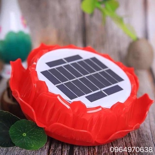 Máy niệm phật hoa sen năng lượng mặt trời