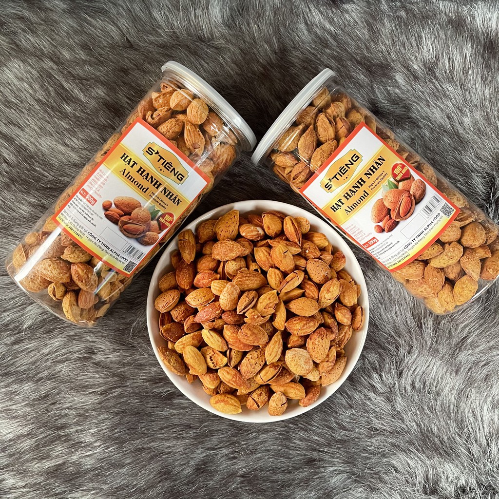 [Mã 156FMCGSALE hoàn 8% đơn 500K] 500Gr Hạnh Nhân Mỹ Rang Bơ Vỏ Mỏng | BigBuy360 - bigbuy360.vn