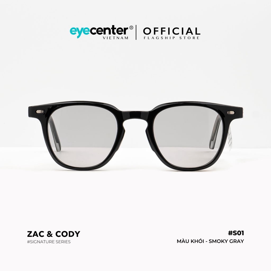 Kính mát nam nữ chính hãng ZAC &amp; CODY S01-S lõi thép chống gãy nhập khẩu by Eye Center Vietnam