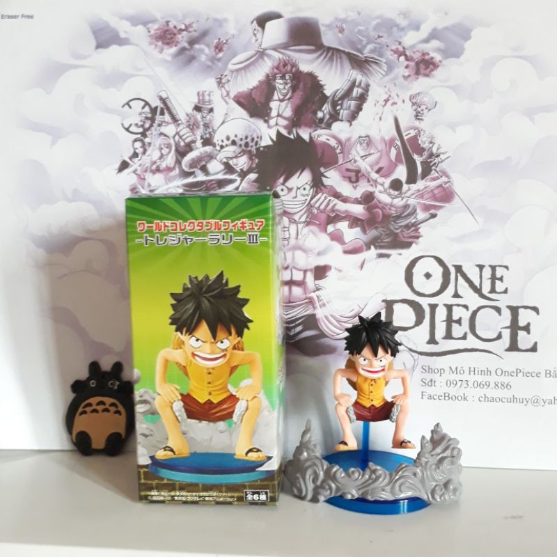 Mô Hình WcF [Full Box] Luffy Gear 2 + Hiệu Ứng Khói