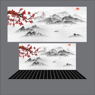 Decal dán hồ cá 3D nhiều kích thước
