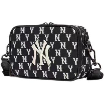 Túi MLB Monogram CrossNâu và Đen-23cm