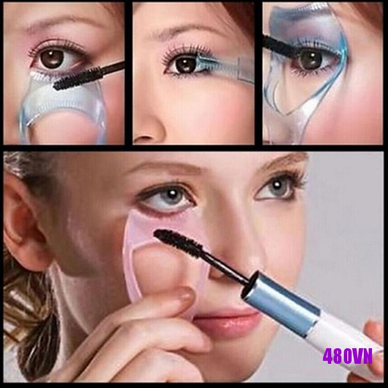 (Hàng Mới Về) Mascara Chải Lông Mi Màu Hồng + Mascara + Dụng Cụ Chải Mi Thiết Kế 3 Trong 1