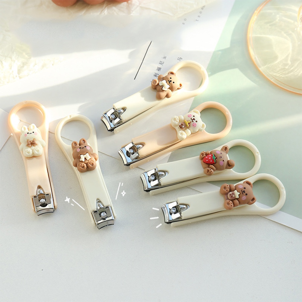 Kềm Bấm Móng Tay Y7 Hình Nổi 3D Siêu Cool - Kềm Cắt Sửa Móng Tay Lưỡi Thép