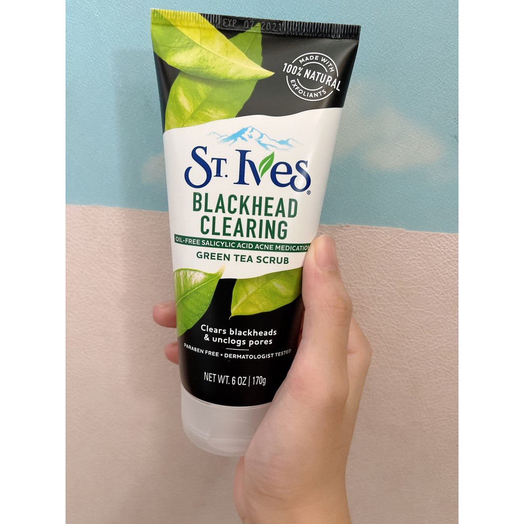 Sữa rửa mặt tẩy tế bào chế trà xanh