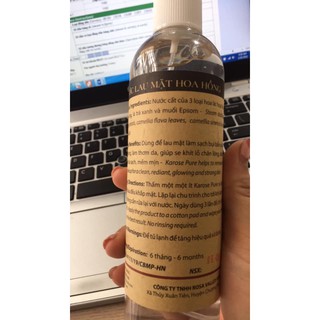 NƯỚC LAU MẶT KAROSE PURE 300ml