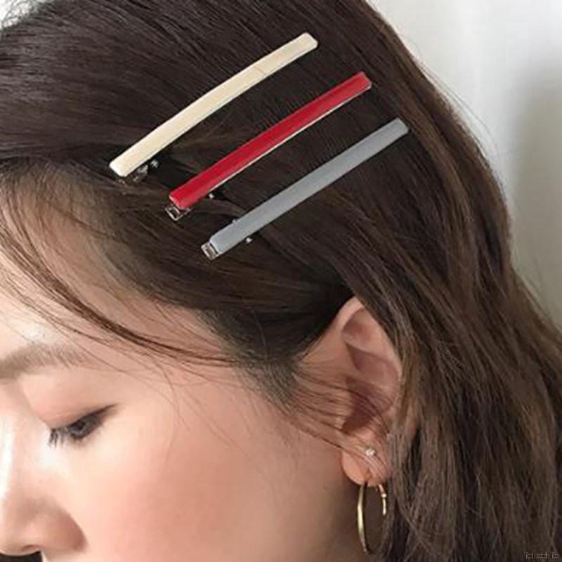 Kẹp tóc kim loại đơn giản thời trang cho nữ
