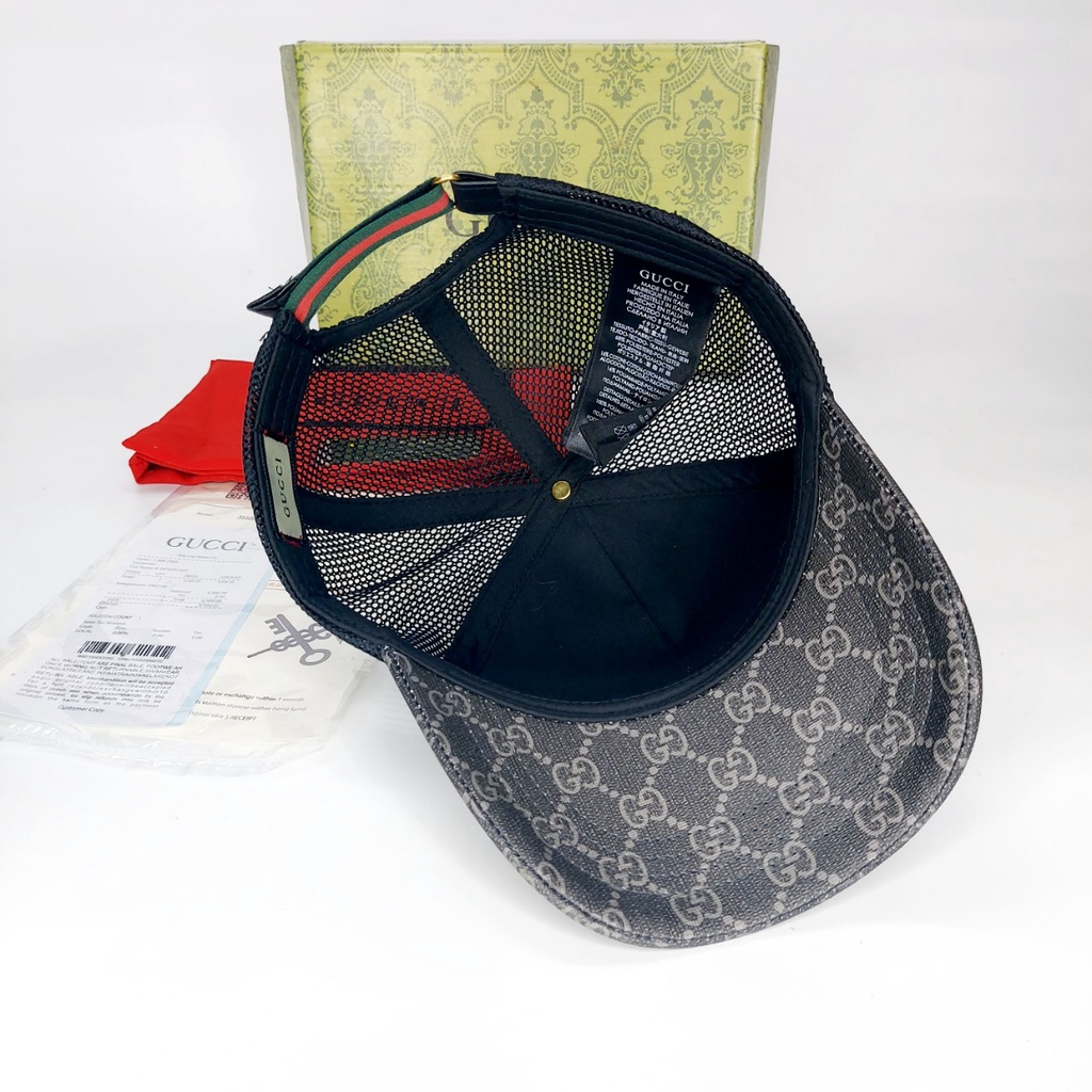 Nón kết gc .Mũ lưỡi trai Gc da cao cấp dập mèo logo full box hộp cực đẹp