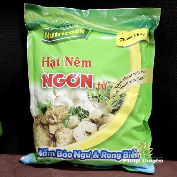 Thực Phẩm Chay - Hạt Nêm Ngon Bào Ngư Rong Biển Nutricook, Gói 2kg