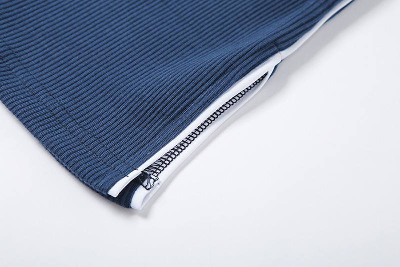 Đầm dây mini ôm dáng không tay kẻ sọc màu trơn quyến rũ cho nữ | BigBuy360 - bigbuy360.vn