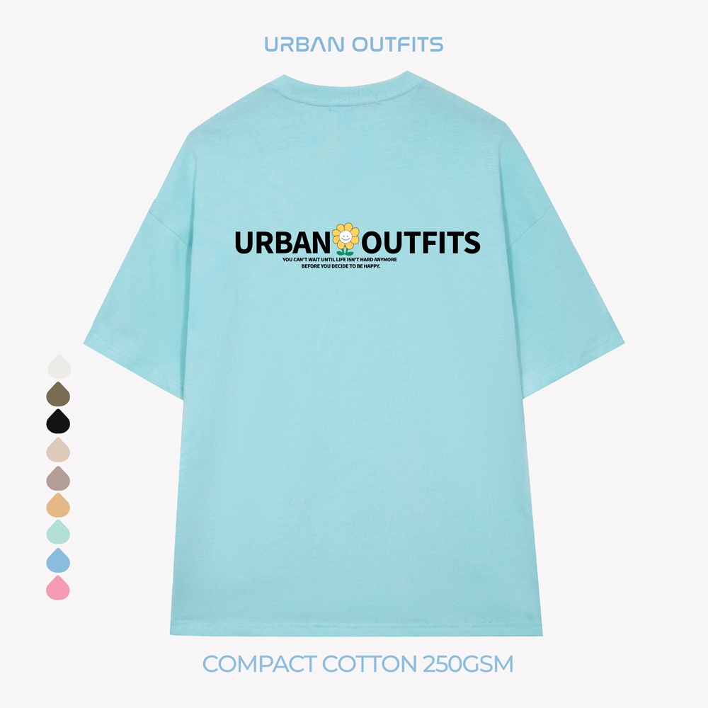 Áo Thun Tay Lỡ Form Rộng URBAN OUTFITS ATO141 Local Brand In Hình ver 2.0 Chất Vải 100% Compact Cotton 250GSM