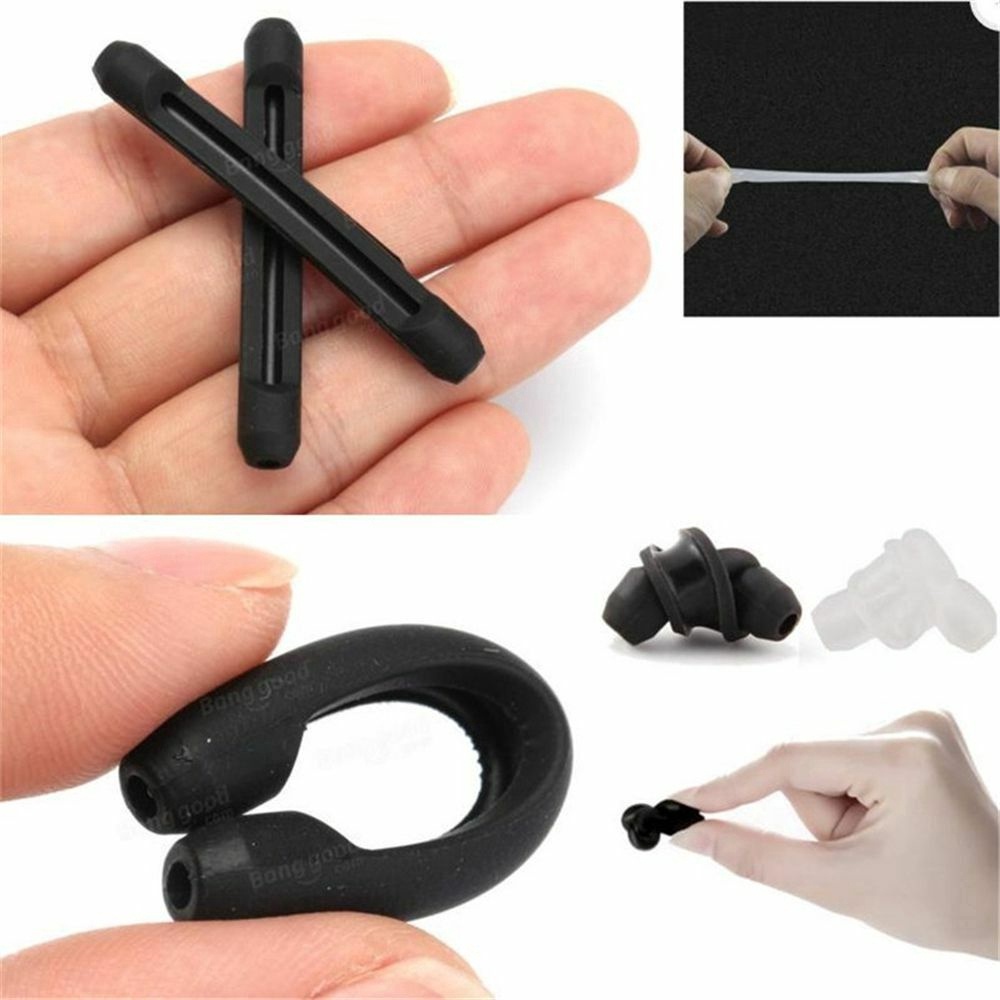 Phụ Kiện Móc Tai Bằng Silicone Chống Trượt Cho Mắt Kính