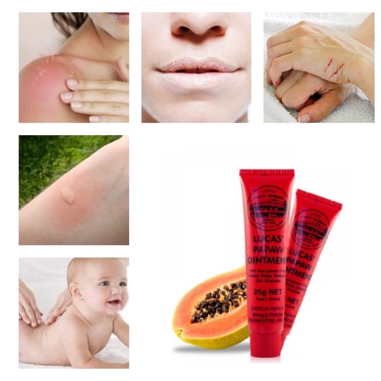 Kem đa năng Lucas papaw ointment đu đủ 25gr Úc