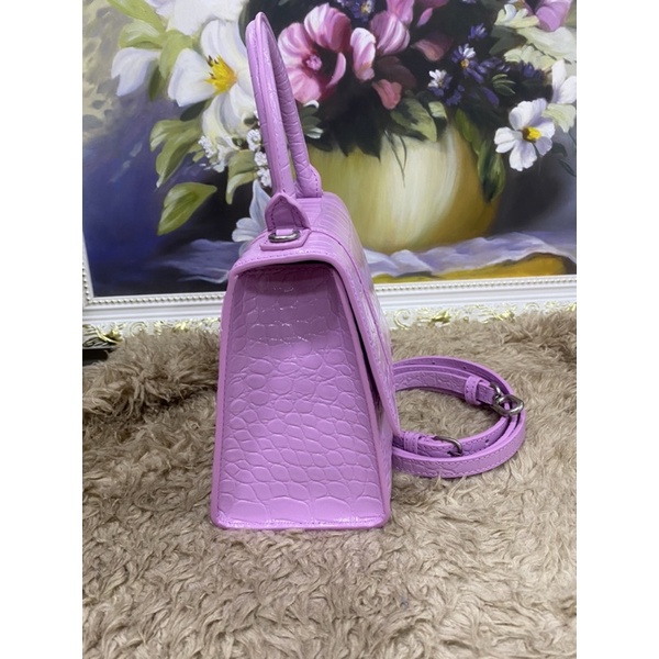 Túi xách màu Hồng tím size 22