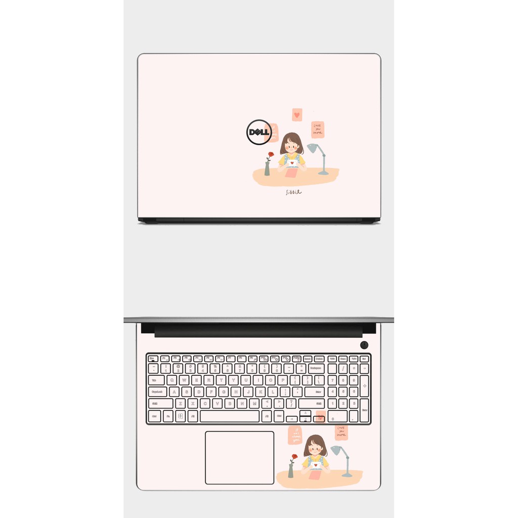 Skin Laptop Hình Đơn Giản Dành Cho Nhiều Dòng Như: Dell, Hp, Acer, Asus, Macbook,...