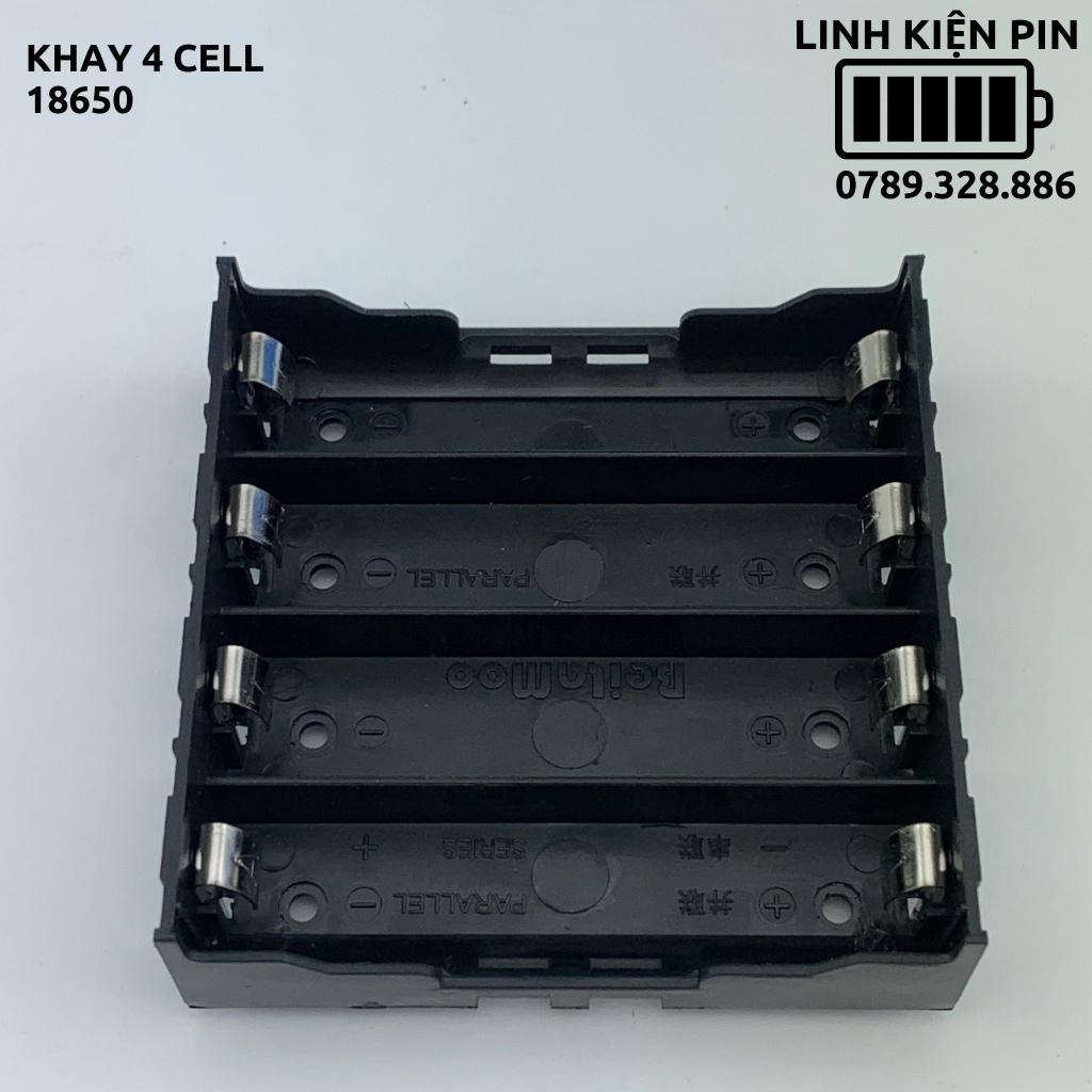 Khay 4 cell pin 18650, khay cân bằng pin chất lượng cao