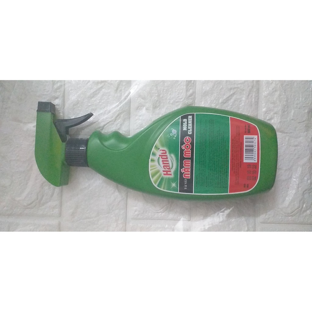 Chai xịt tẩy nấm mốc quần áo và đồ dùng nhà cửa đa năng hando 500ml