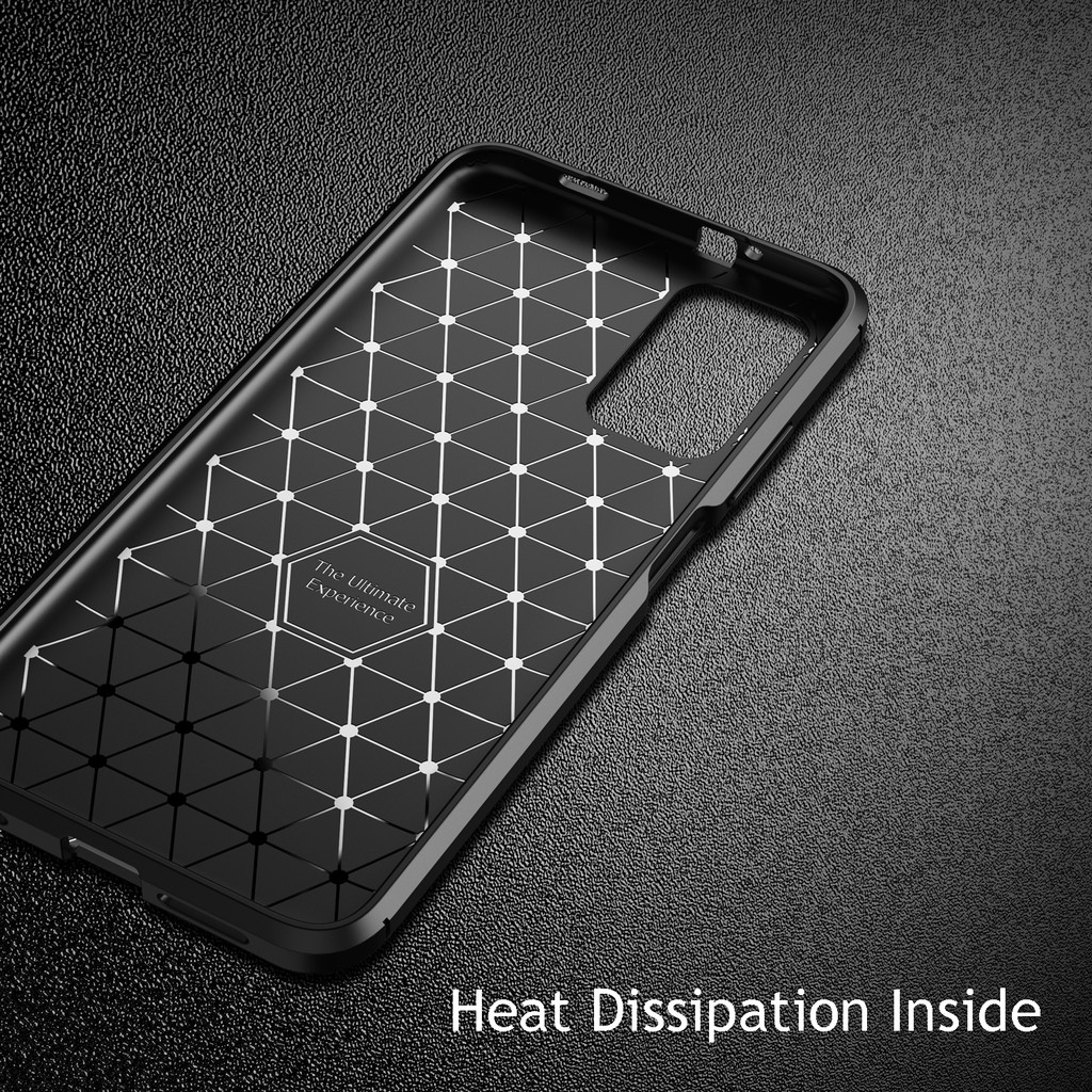 Ốp điện thoại Chống Sốc Sợi Carbon Chất Lượng Cao Cho Xiaomi Poco M3 Redmi 9T