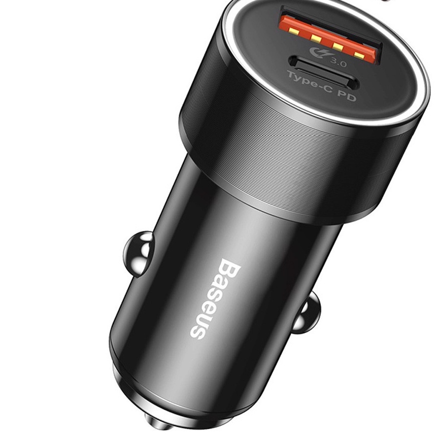 Tẩu Sạc Nhanh Ô Tô 36W Hỗ Trợ QC – PD, PD 18W Và Cổng USB QC3.0 Sạc Nhanh - CARZONE