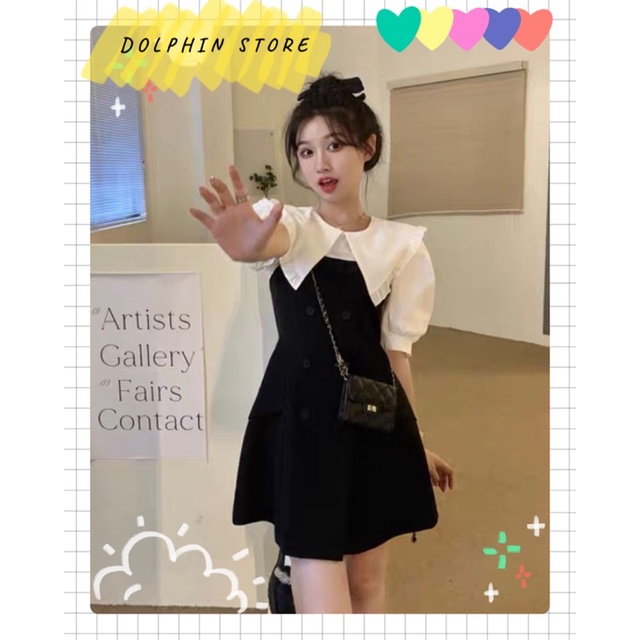 BIGSIZE Đầm đen bigsize