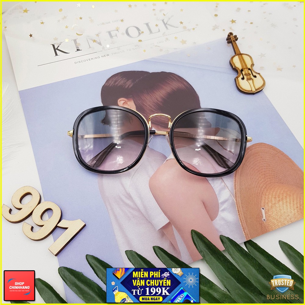 KÍNH MÁT NỮ DORI FORM TRÒN CAO CẤP 1189 SH991