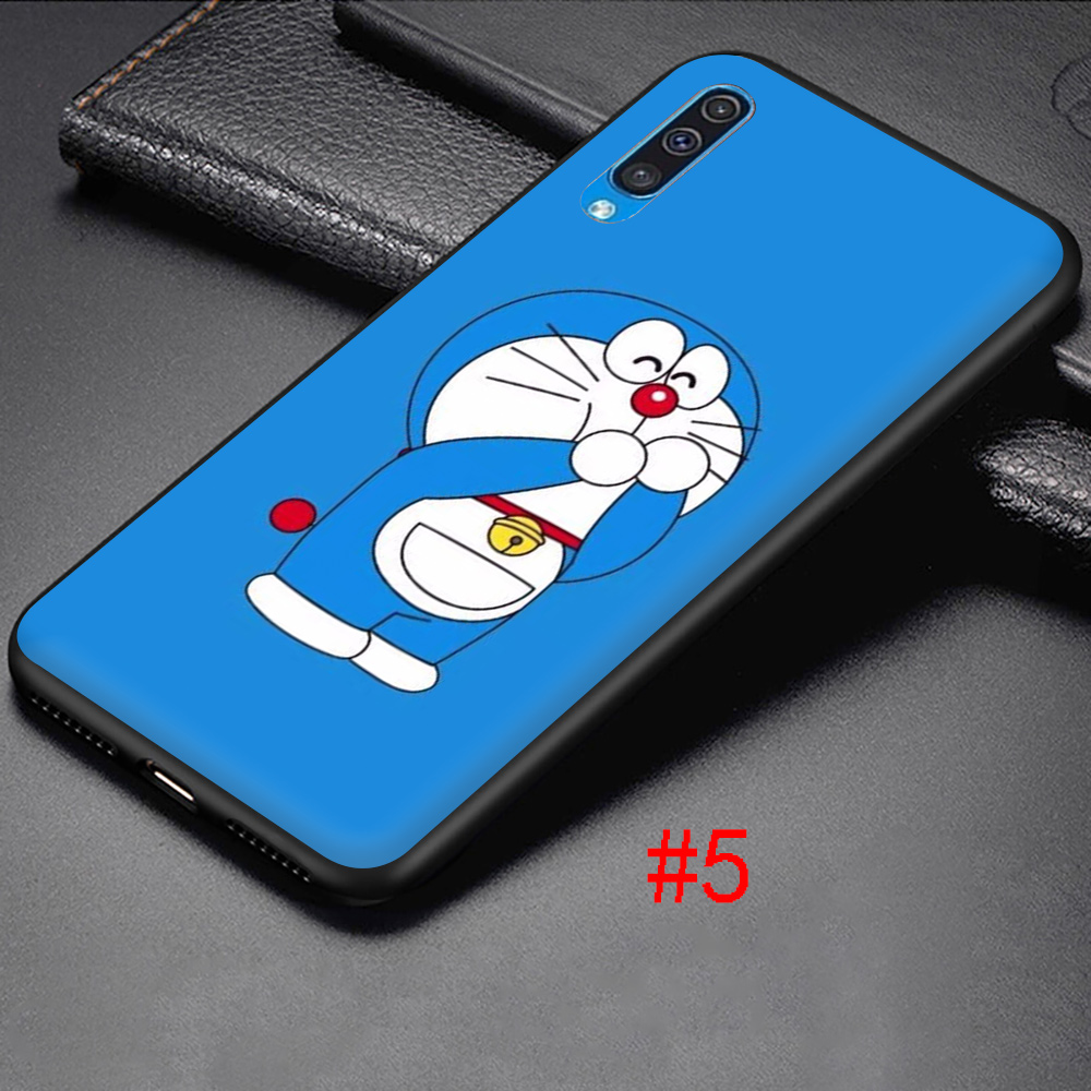 Cute Doraemon Soft Silicone Phone Case Samsung A6 A7 A8 Plus A9 2018 A3 2016 A5 2017