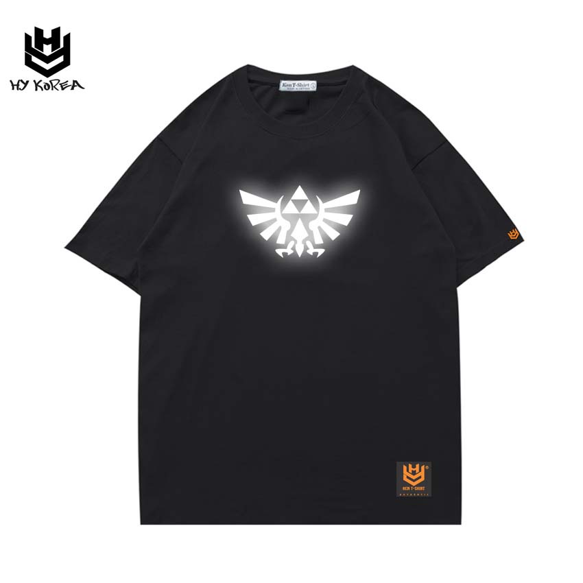 Áo Thun Phản Quang 166 Cotton 75% Form Rộng Unisex Nam Nữ Rẻ Đẹp HY KOREA