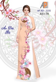 Vải áo dài 3D lụa