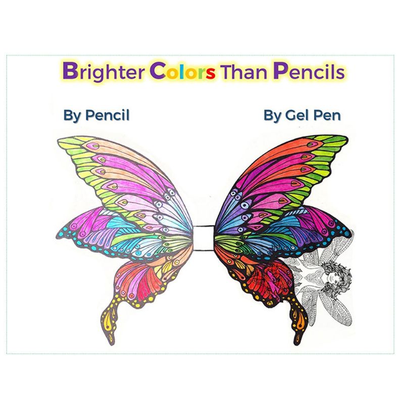 Set 100 Bút Mực Gel Nhiều Màu Sắc Dành Cho Trẻ Em Vẽ Tranh Nghệ Thuật