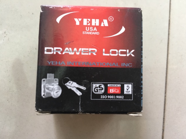 Ổ khoa tủ drawer lock ivan