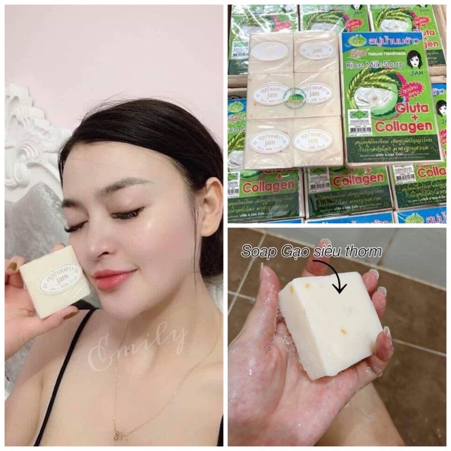xà phòng gạo thái