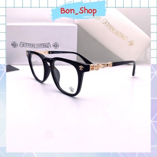 Gọng kính Chrome Hearts thời trang giả cận gọng vuông 30168 _ Bon Shop