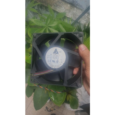 Quạt xe tải BLDC 12V/1.8A, 1 tấc 5  có điều khiển tốc độ