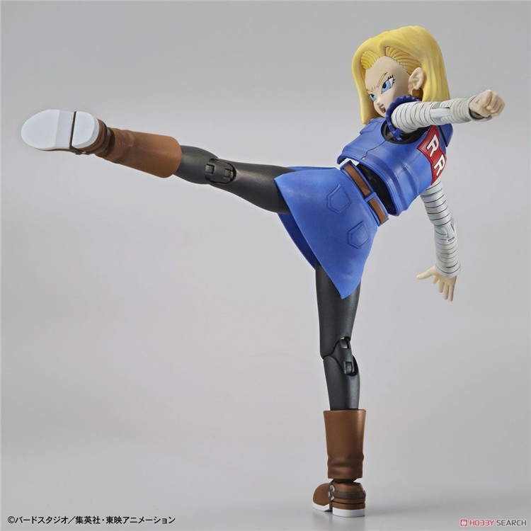 Mô Hình Lắp Ráp Figure-rise Standard Android 18 (tặng kèm effect)