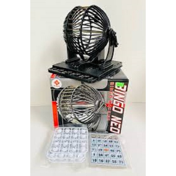 Đồ chơi Lồng Cầu Quay Số Bingo Loto 90 Số lớn