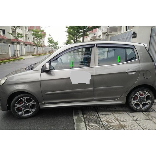Ốp  chân kính kia morning 2004 - 2012