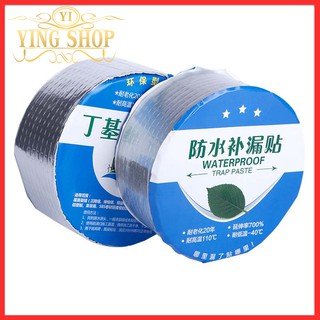 Băng Keo Chống Thấm siêu dính đa năng , cho tường, trần nhà, mái tôn, ống nước, bể nước, xô chậu, phao bơi