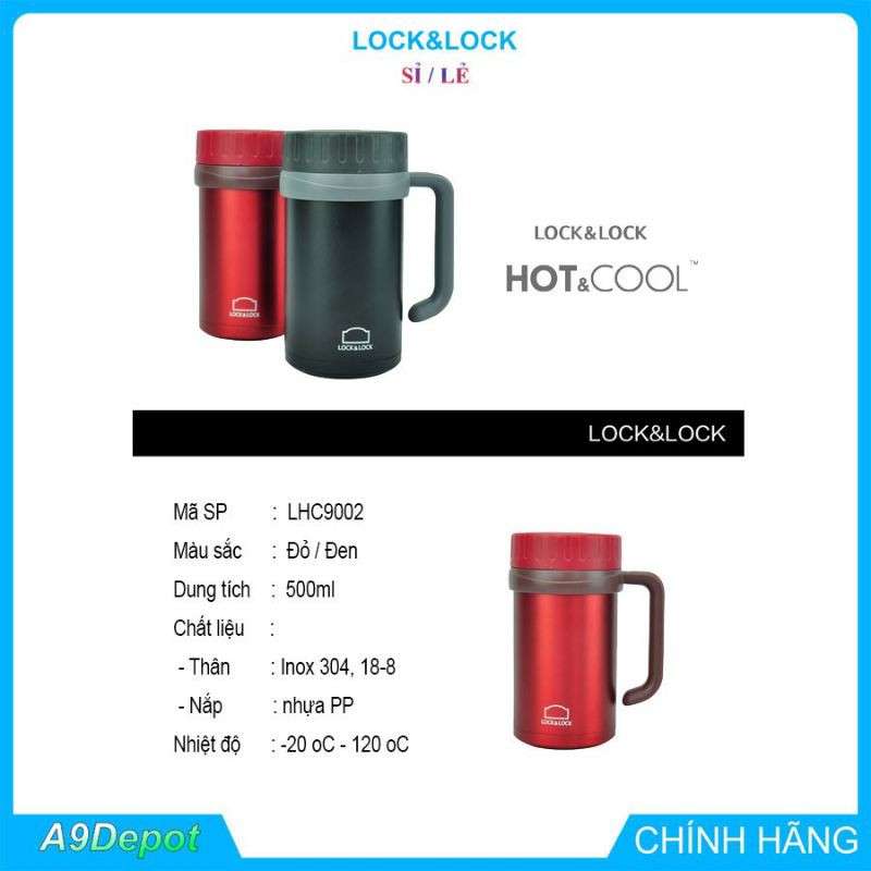 Ca Giữ Nhiệt Basic Table Mug Lock&Lock - 500ml - LHC9002RR