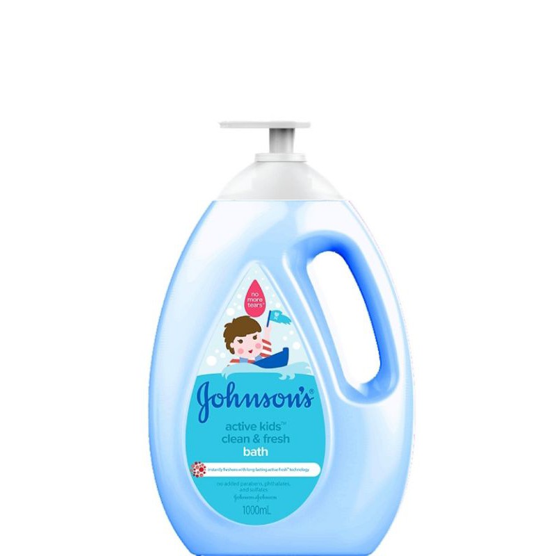 Sữa Tắm Johnson Baby Chiết xuất từ Trà Xanh Nha Đam 100ml