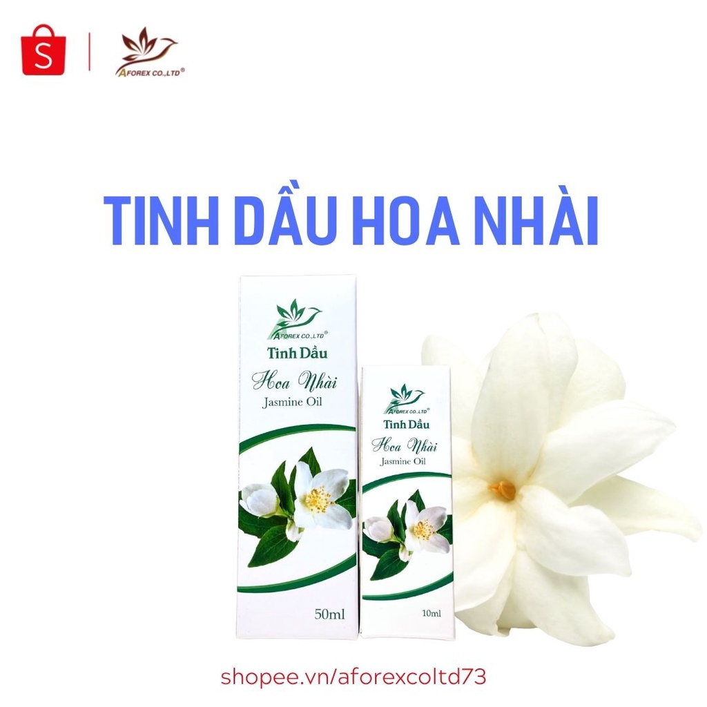 Tinh dầu Hoa Nhài Jasmine Aforex nguyên chất làm thơm phòng, thoáng khí