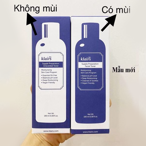 Toner KLAIRS - Nước hoa hồng Supple Preparation Facial Toner 180ml