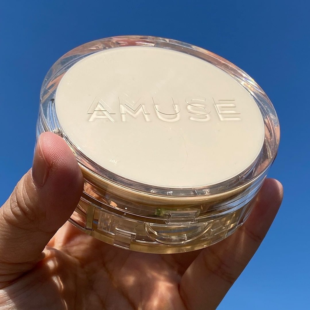 Cushion Căng Bóng Mịn Da Thuần Chay 100% AMUSE TUNE VEGAN COVER CUSHION SPF 45 PA++