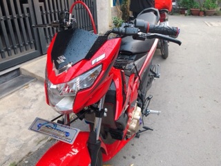 BIỂN SỐ TRƯỚC TITAN RAIDER/SATRIA
