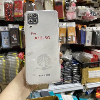Ốp Samsung A12 dẻo trong suốt bảo vệ camera