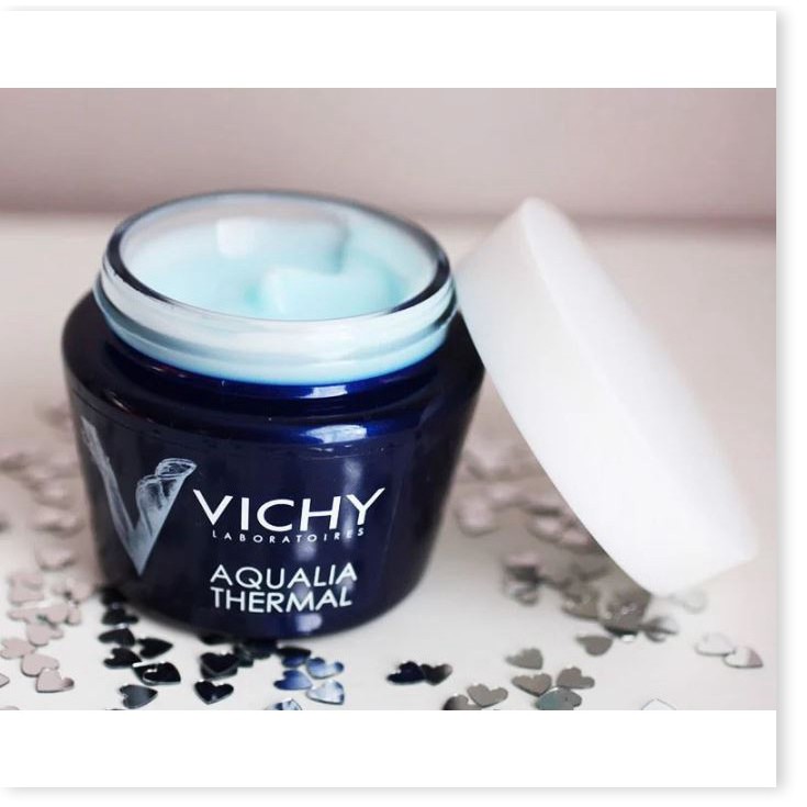 Mặt Nạ Ngủ Dưỡng Ẩm Sáng Da Vichy Aqualia Thermal Night Spa Sleeping Mask 75ml