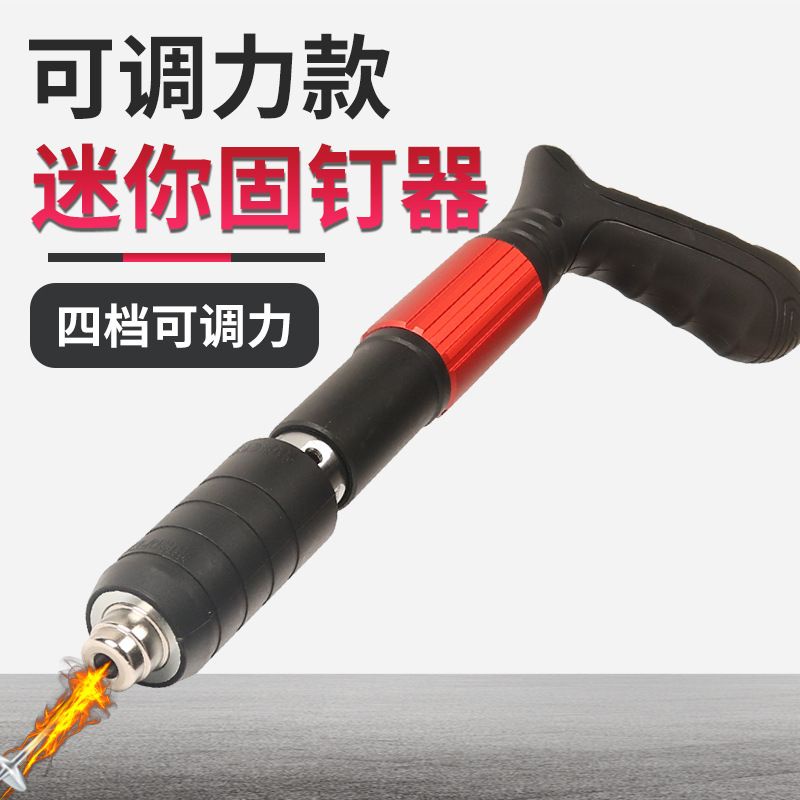 Súng Bắn Đinh Bê Tông Tặng Kèm 100 Đinh, Bắn Ty Trần Thạch Cao, Sắt Thép dày 3-5mm, Không Dùng Điện - Bảo Hành 12 Tháng