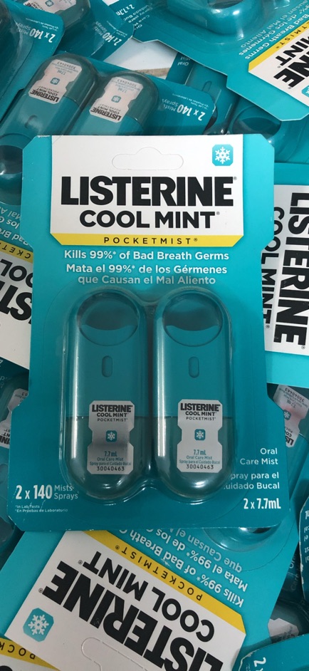 Xịt thơm miệng Listerine Cool Mint Pocketmist