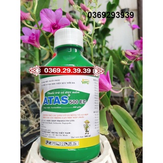 ATAS 500EC thuốc trừ lúa rày, đuôi, lúa ma, trừ cỏ trên cây trồng cạn chai 500ml