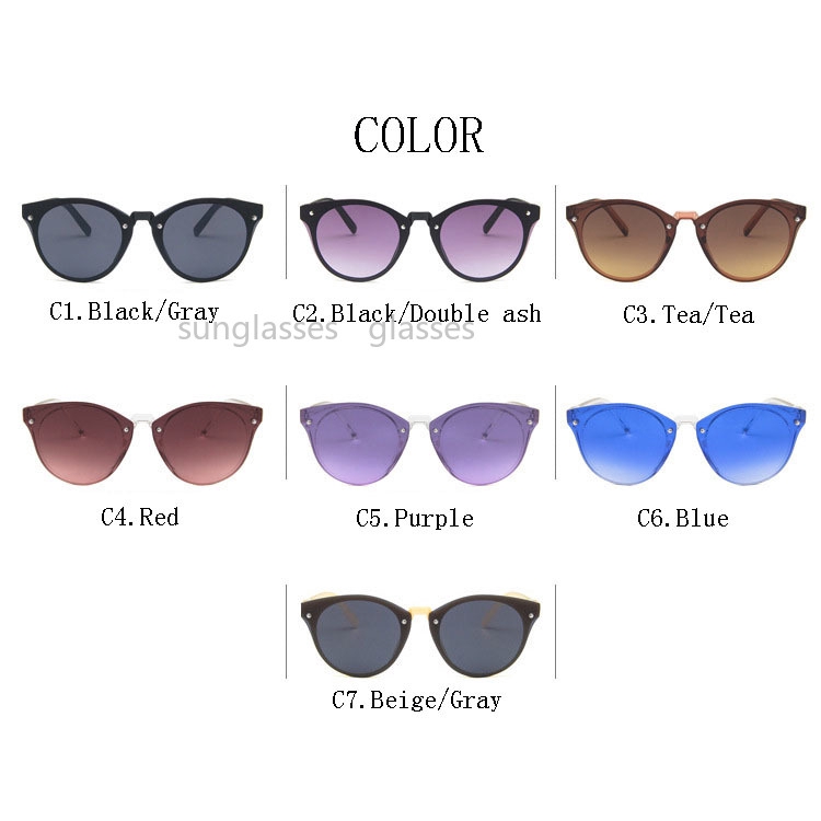 Kính mát chống UV400 mắt mèo hợp thời trang cho nữ