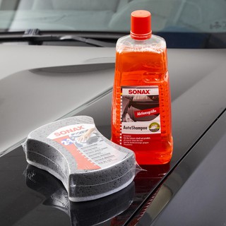 Bọt biển rửa xe Sonax 2in1 Multisponge 428000